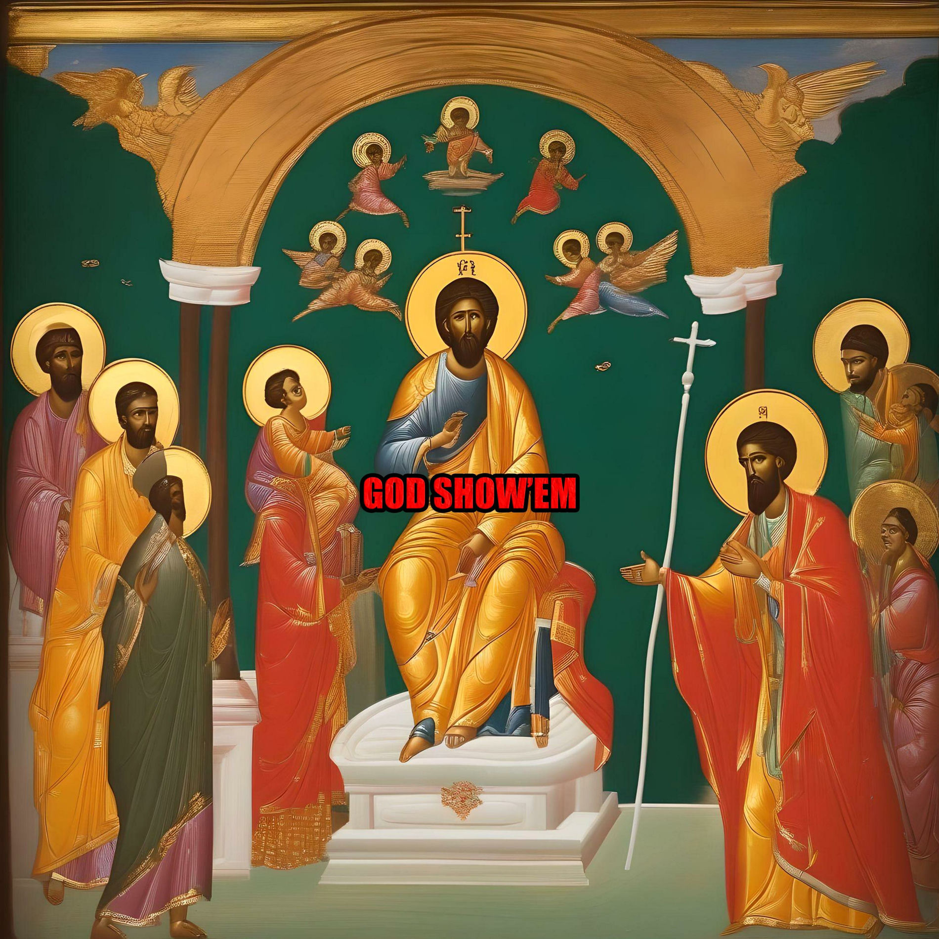 Album cover of God Show'em (feat. Liscio)