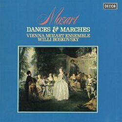 Cover of Mozart: Ballet Music from Les petits riens & Idomeneo; March in D Major