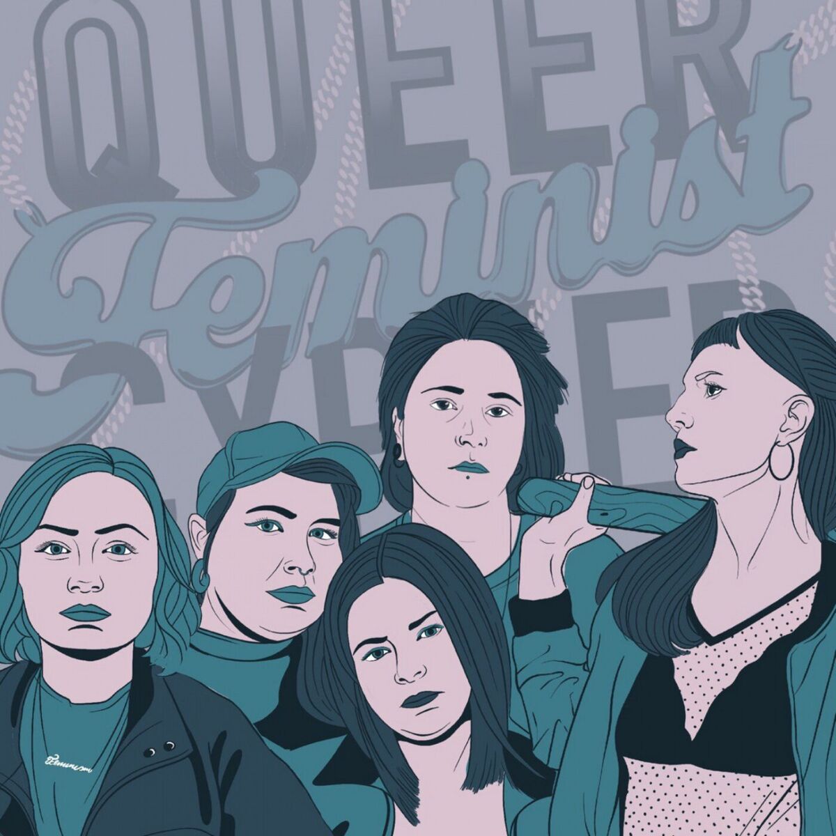 Album cover of Queerfeminist Cypher