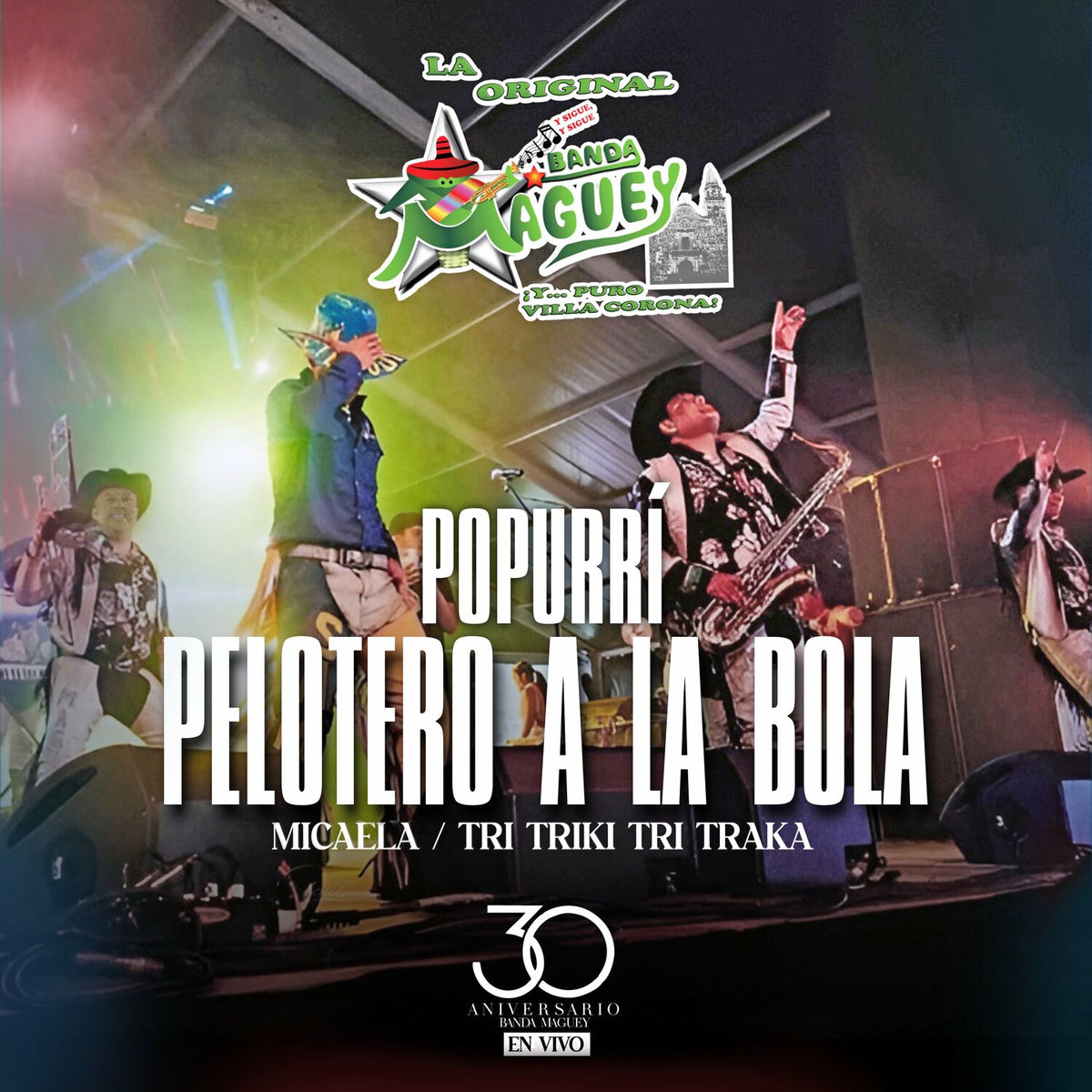 Album cover of Popurrí: Pelotero a la Bola/Micaela/Tri Triki Tri Traka