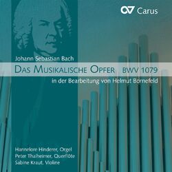 Cover of Bach, J.S.: Das Musikalische Opfer, BWV 1079