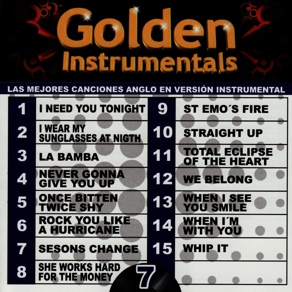 Picture of Golden Instrumentals, Vol. 7