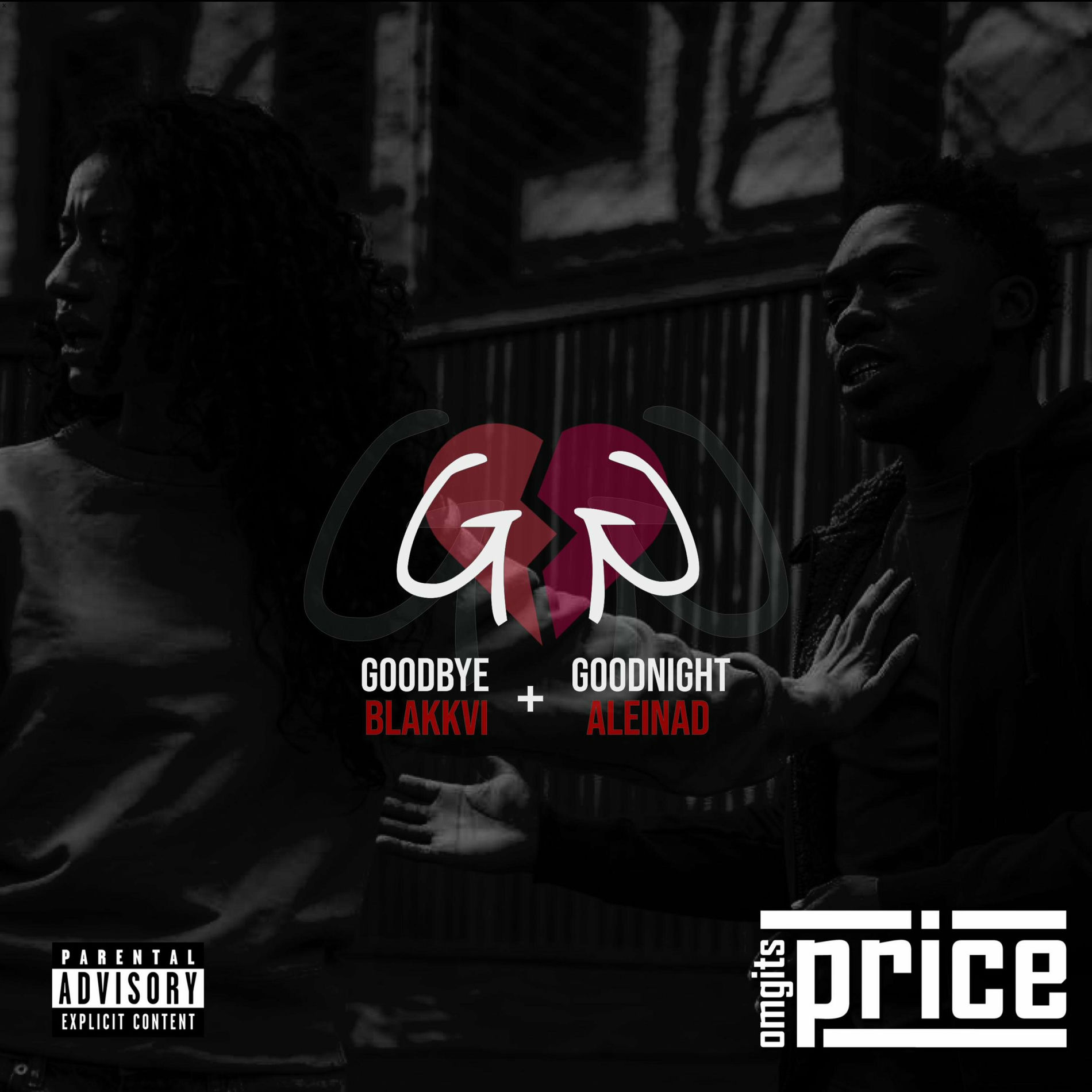 Album cover of goodbye + goodnight (feat. BlakkVI & Aleinad)
