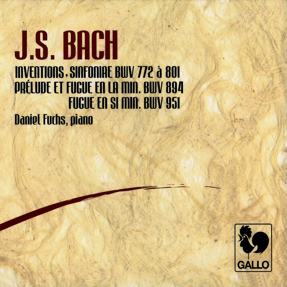 Picture of Bach: 15 Two-part Inventions, BWV 772-786 – 15 Three-part Inventions (Sinfonias), BWV 787-801 – Prelude & Fugue in A Minor, BWV 89