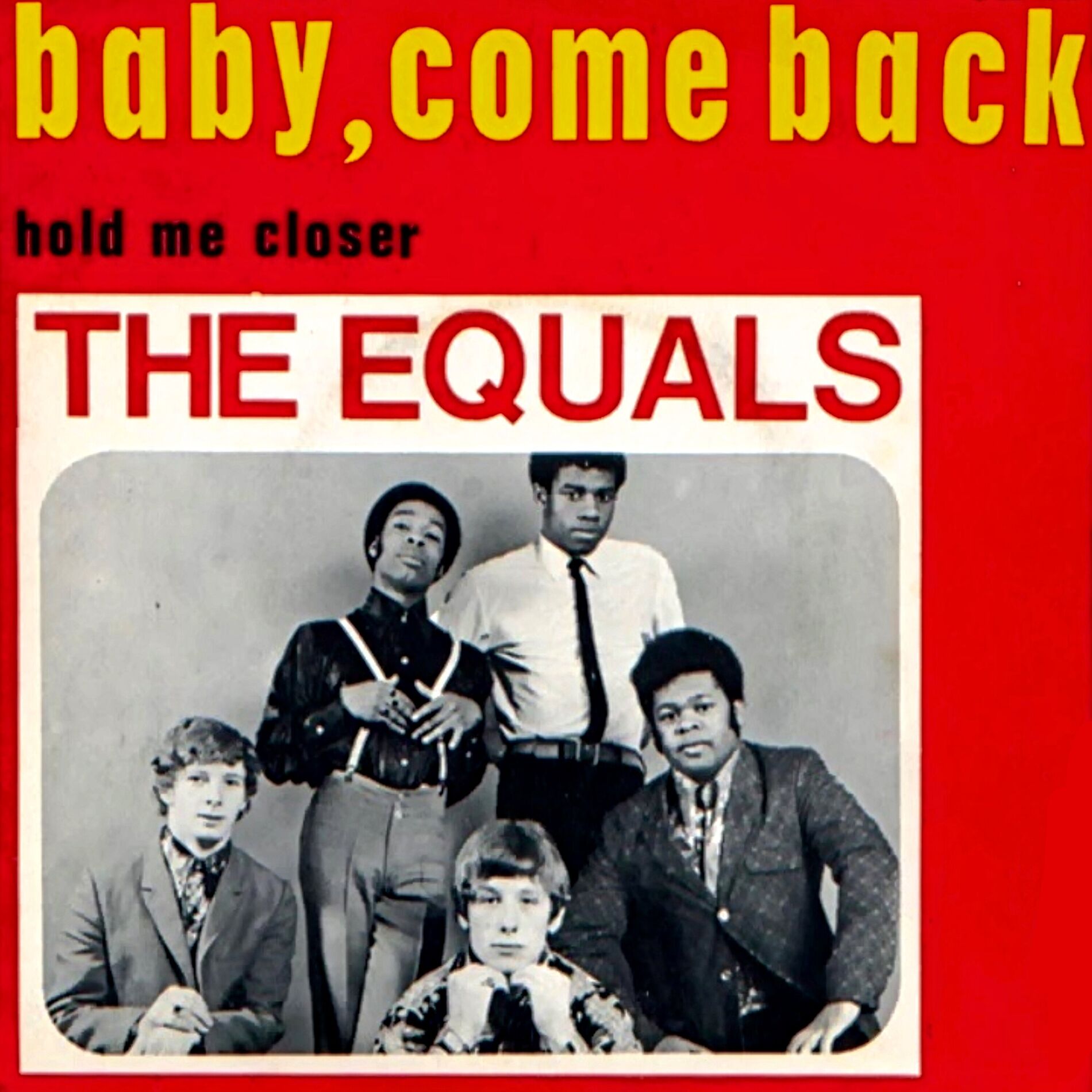 Album cover of Baby, Come Back / Hold Me Closer