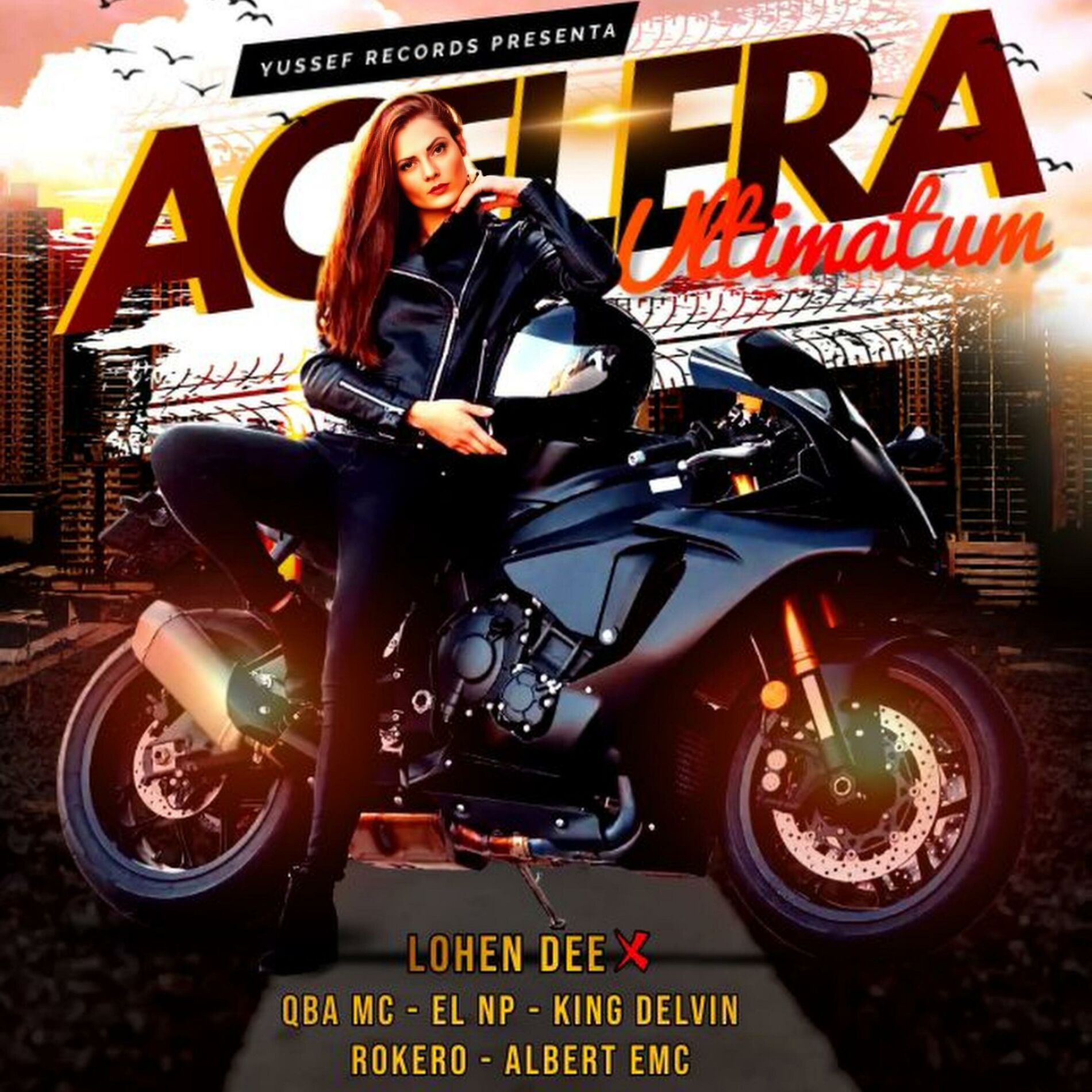 Album cover of Acelera (feat. Qba Mc, EL NP, KING DELVIN, ROKERO & Albert EMC) [Ultimatum]
