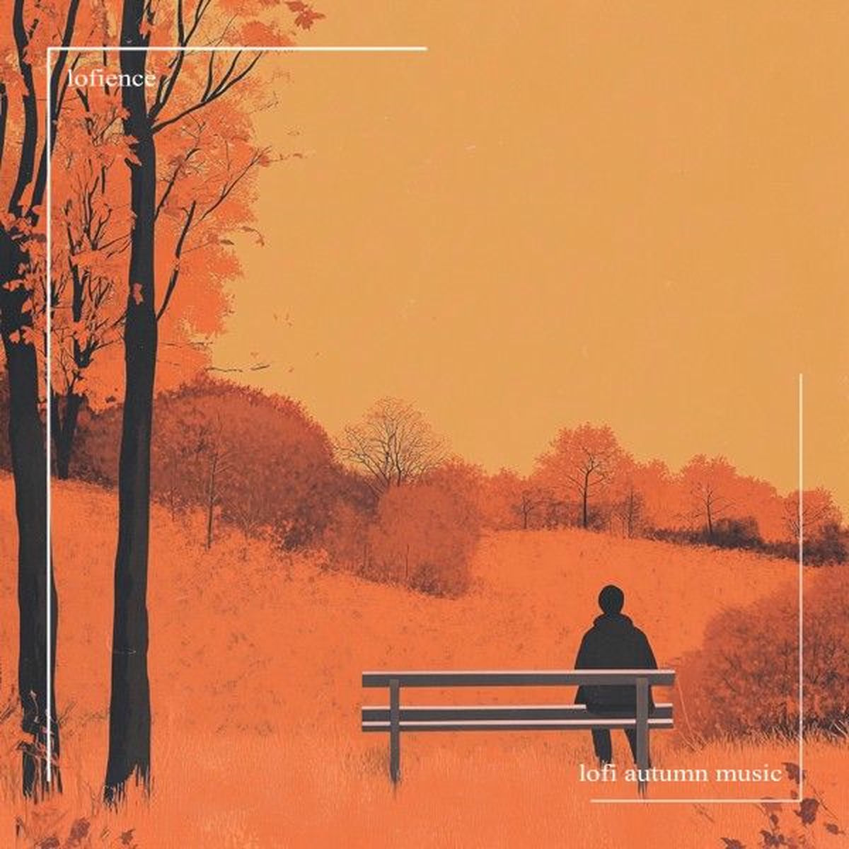 Album cover of lofi autumn music