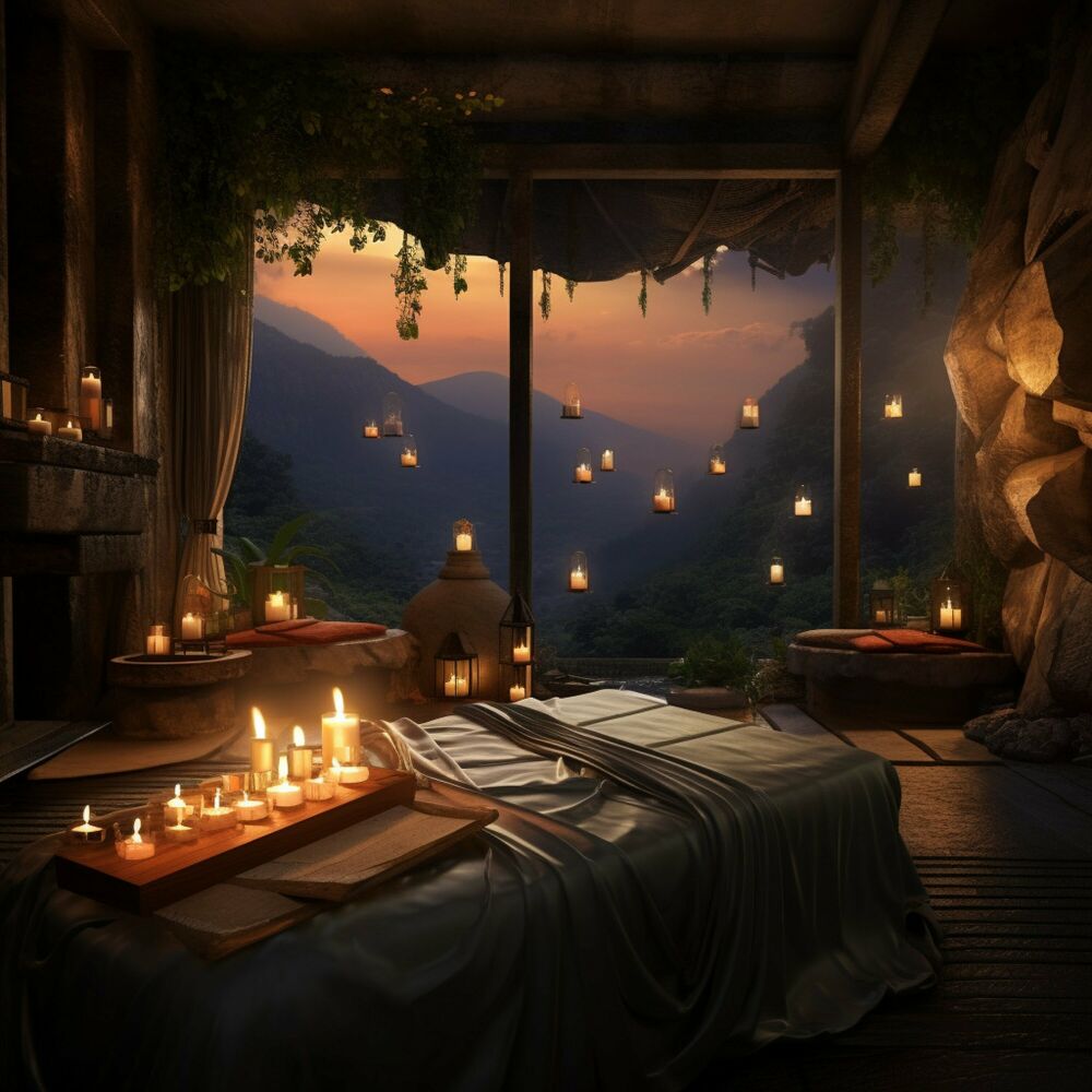 Picture of Fire Soothing: A Symphony of Spa and Massage