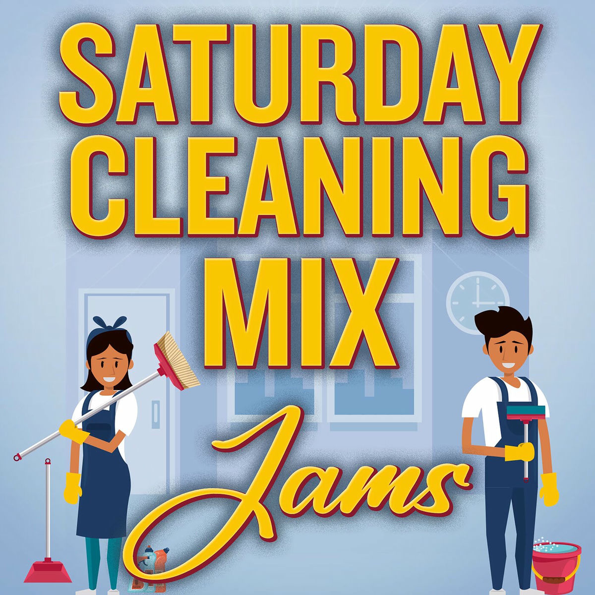 Album cover of Saturday Cleaning Mix Jams