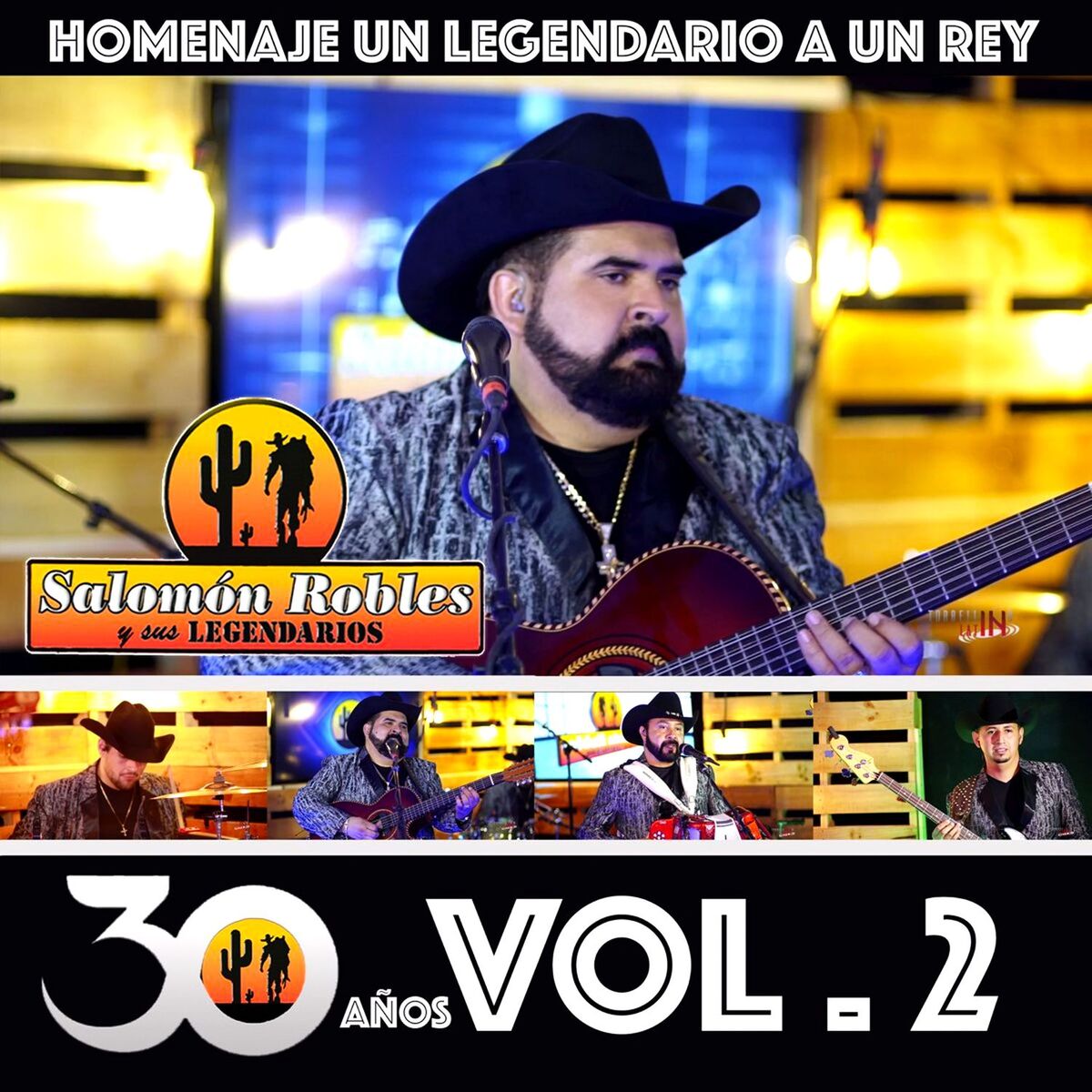 Album cover of Homenaje de un Legendario a un Rey, Vol. 2