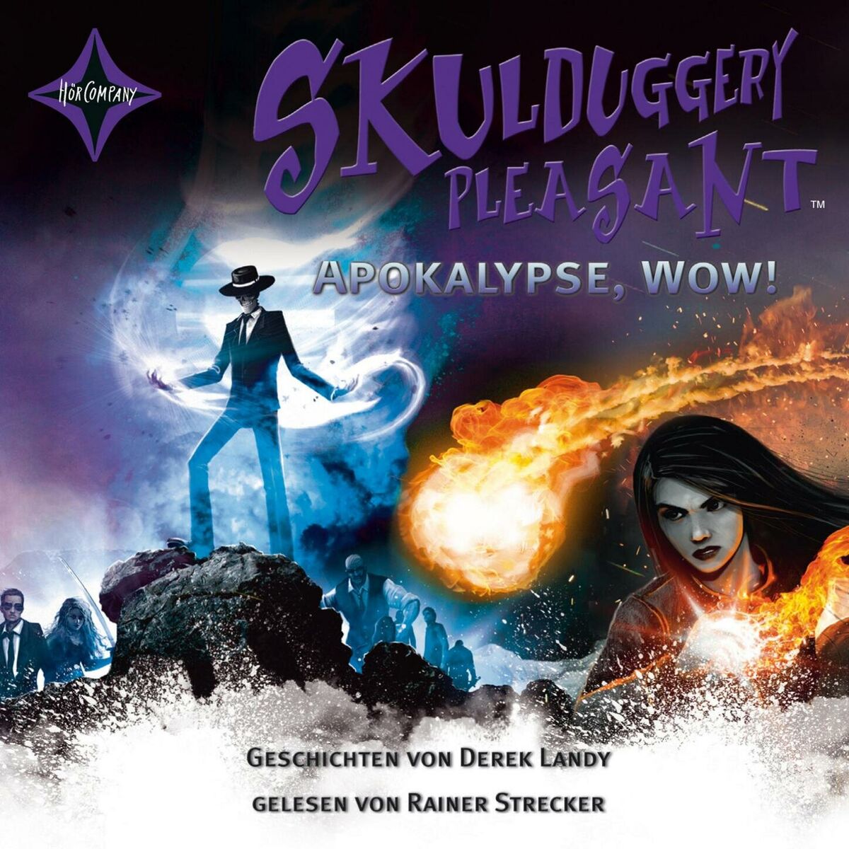 Album cover of Apokalypse Wow! Kurzgeschichten - Skulduggery Pleasant (gekürzt)
