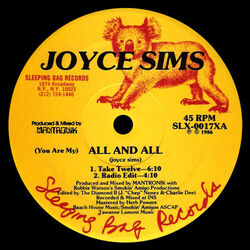 Cover of (You Are My) All and All