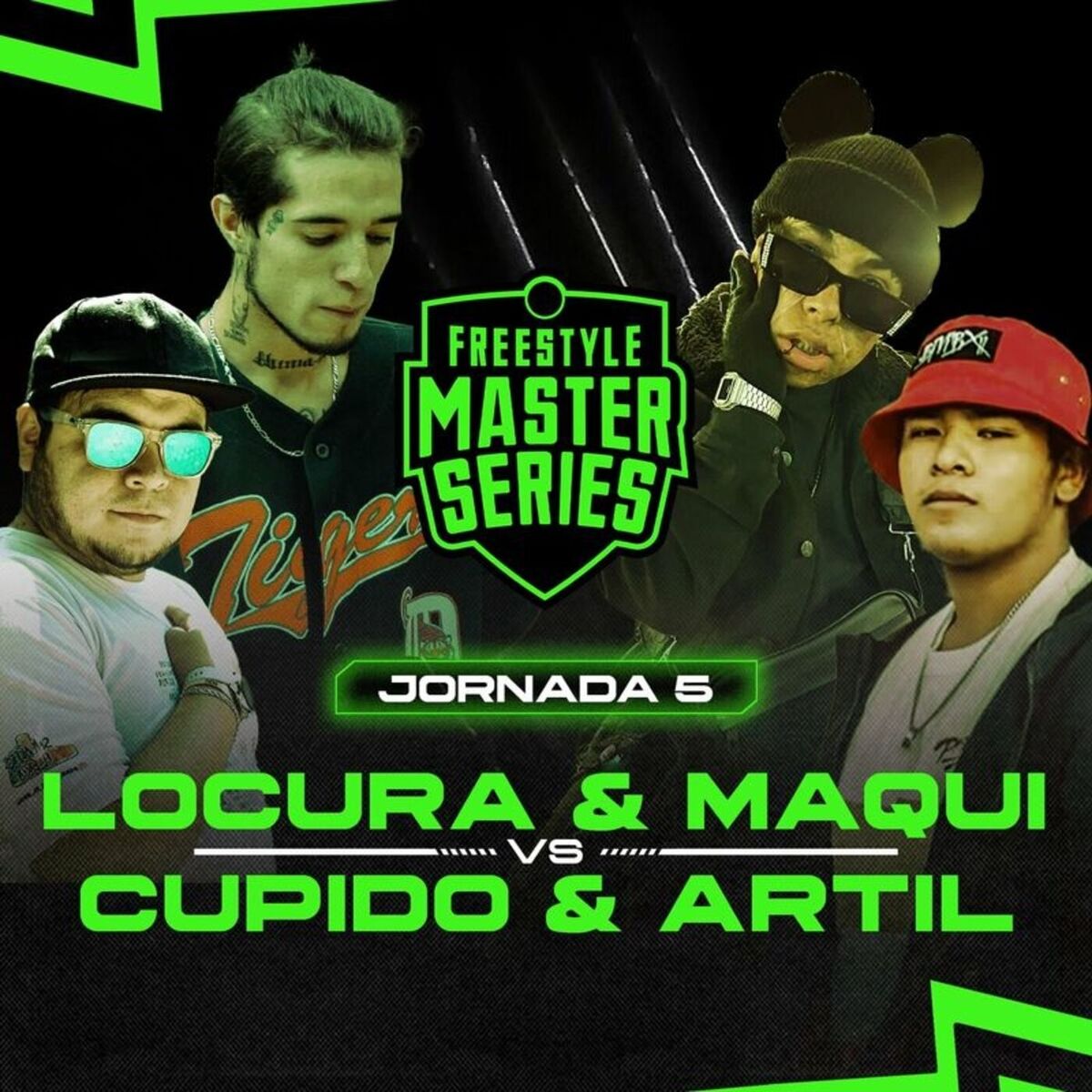 Album cover of Locura & Maqui Vs Cupido & Artil - 2vs2 - FMS MEXICO T4 2023 Jornada 5 (Live)