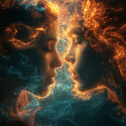 Cover of Silent Conversations: Twin Flame Meditation for Telepathic Communication While You Sleeping