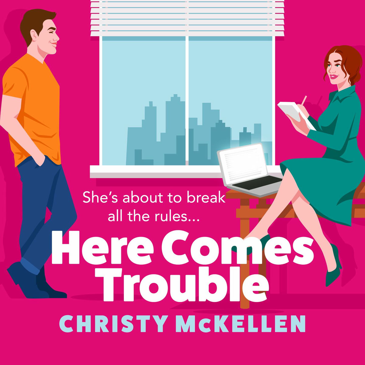Album cover of Here Comes Trouble - Discover Christy McKellen's gorgeously spicy forbidden romance for 2025! (Unabridged)