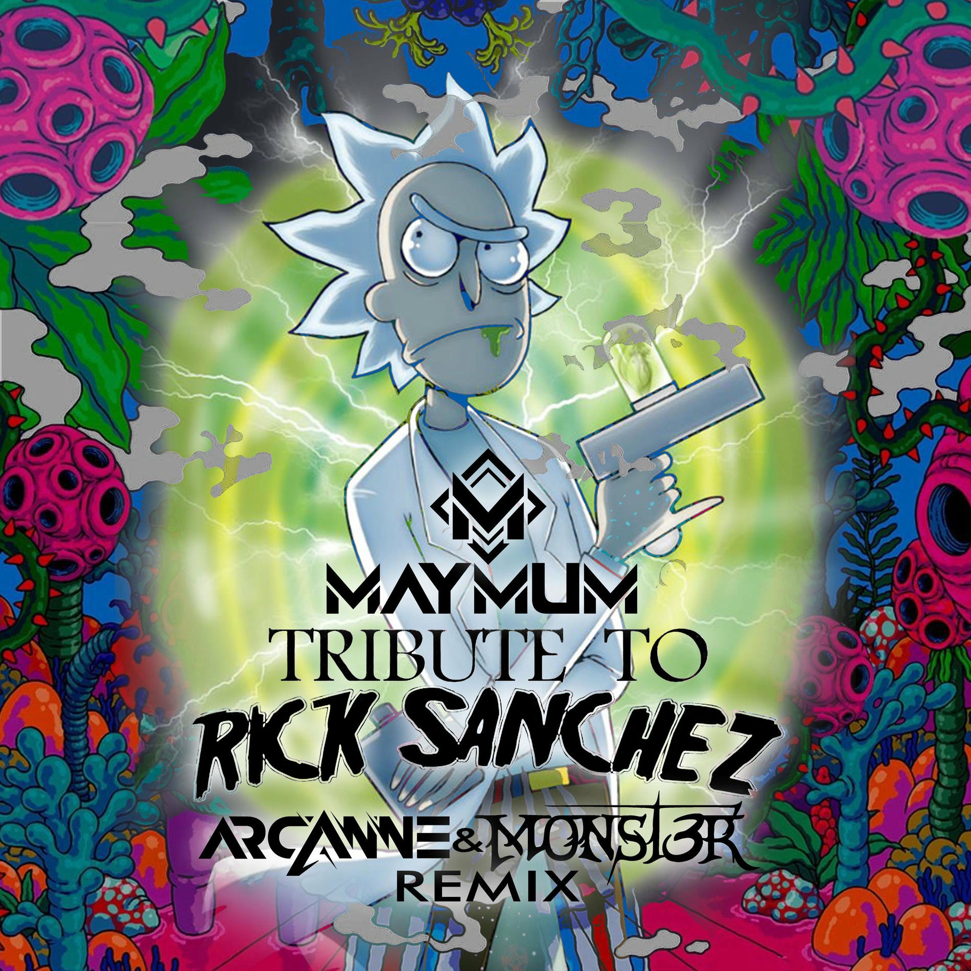 Album cover of Tribute to Rick Sanchez (Arcanne & Monst3r Remix)
