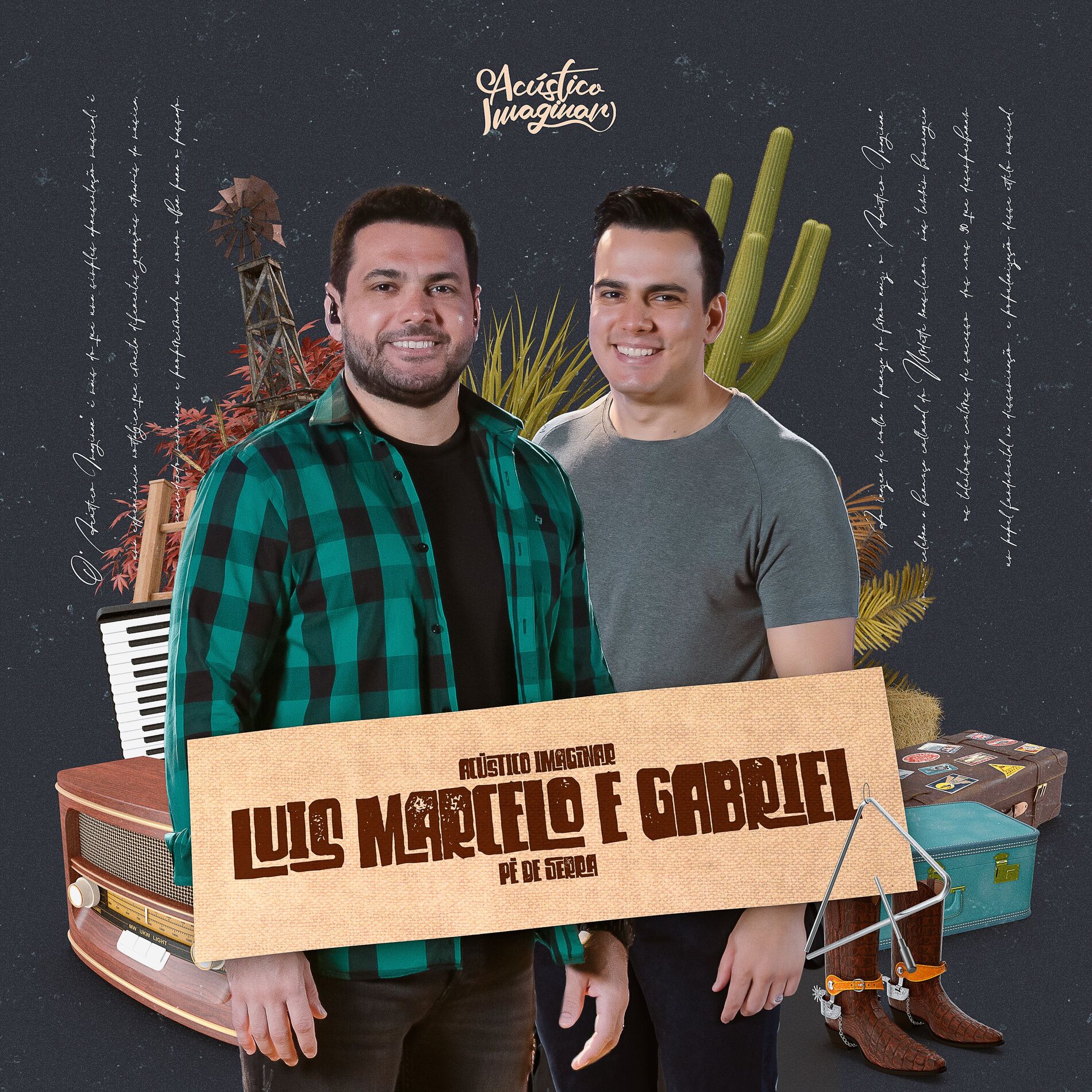 Album cover of Acústico Imaginar: Luis Marcelo & Gabriel, Vol. 02 (Pé de Serra)