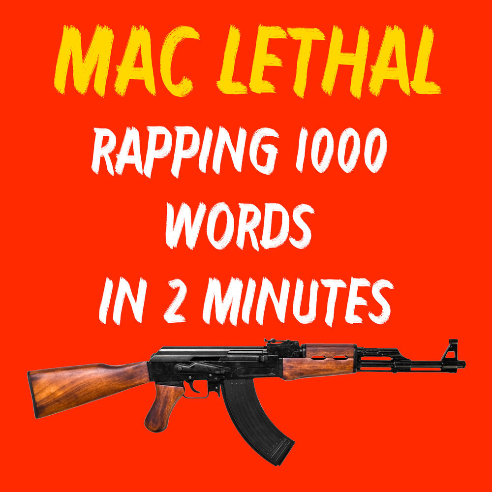 Picture of Rapping 1000 Words in 2 Minutes
