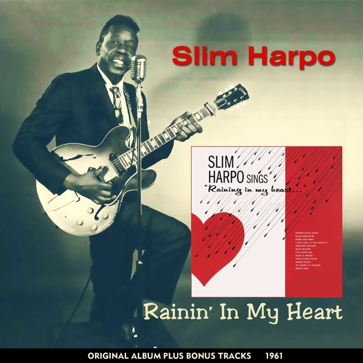 Album cover of Rainin' in My Heart (Original Album Plus Bonus Tracks 1962)