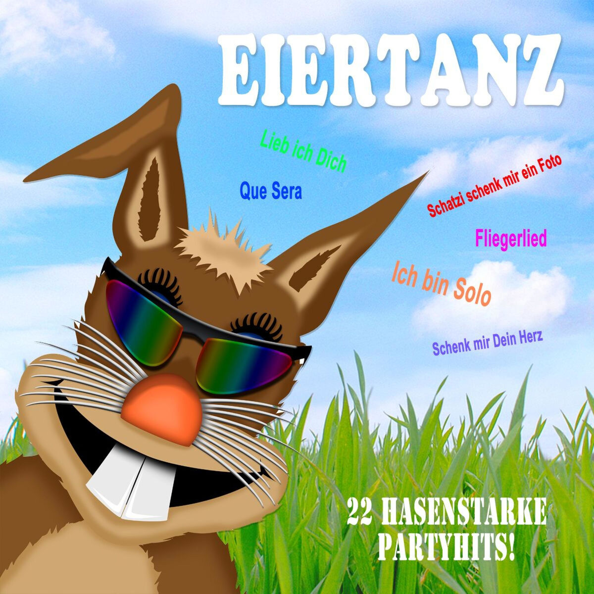 Album cover of Eiertanz! – 22 Hasenstarke Partyhits