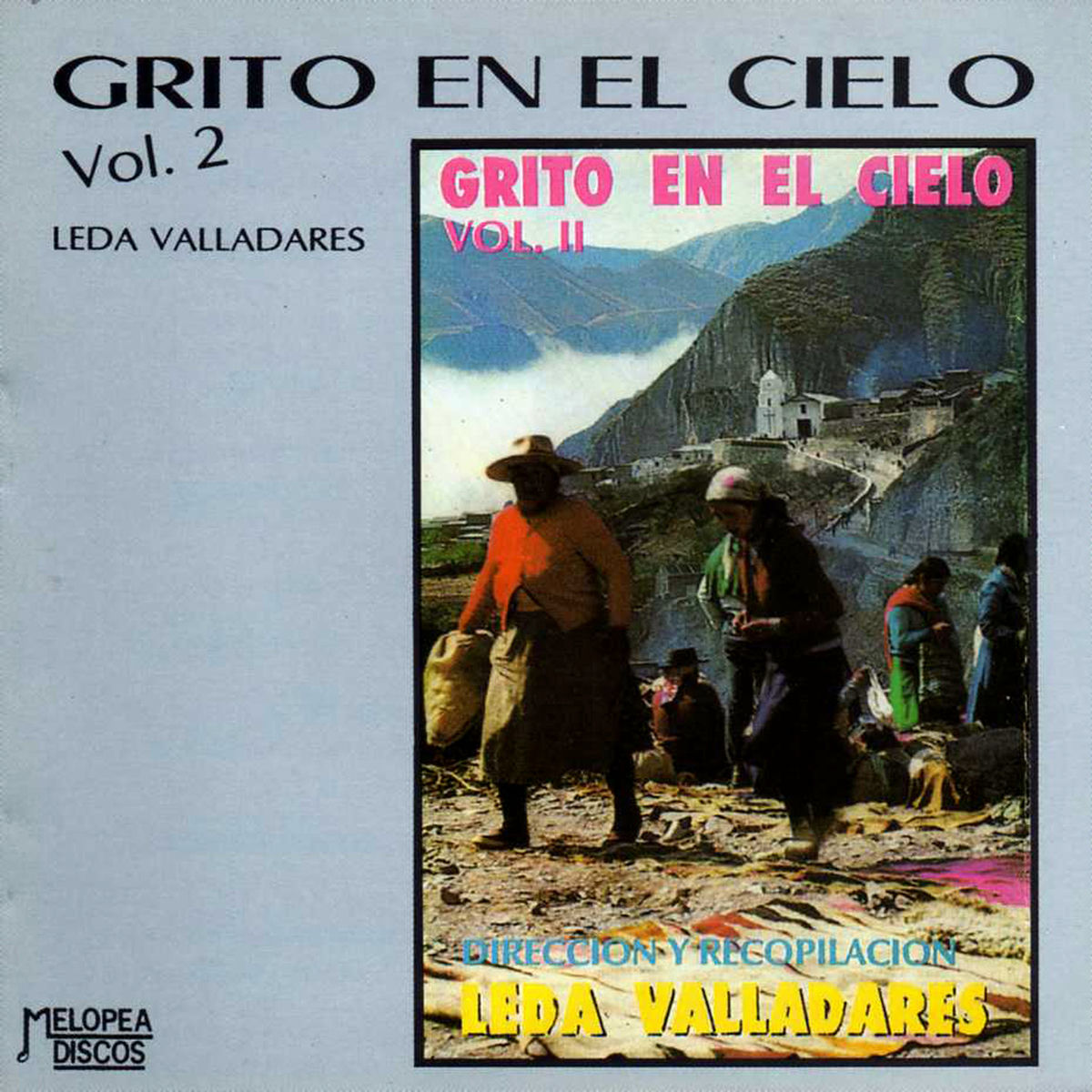 Album cover of Grito en el Cielo: Leda Valladares Vol. 2