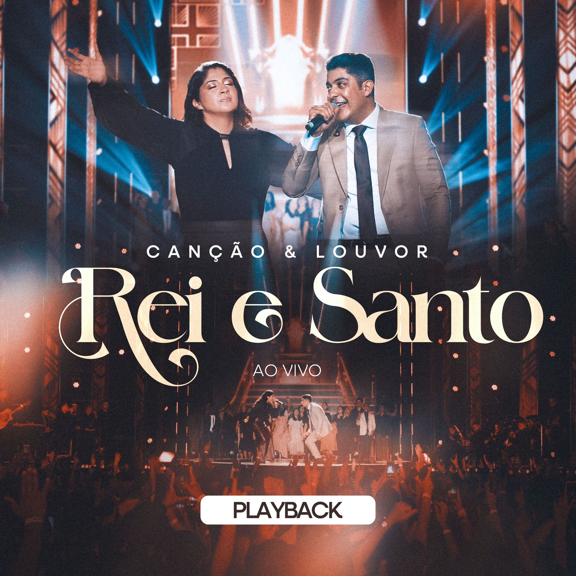 Album cover of Rei e Santo (Playback)