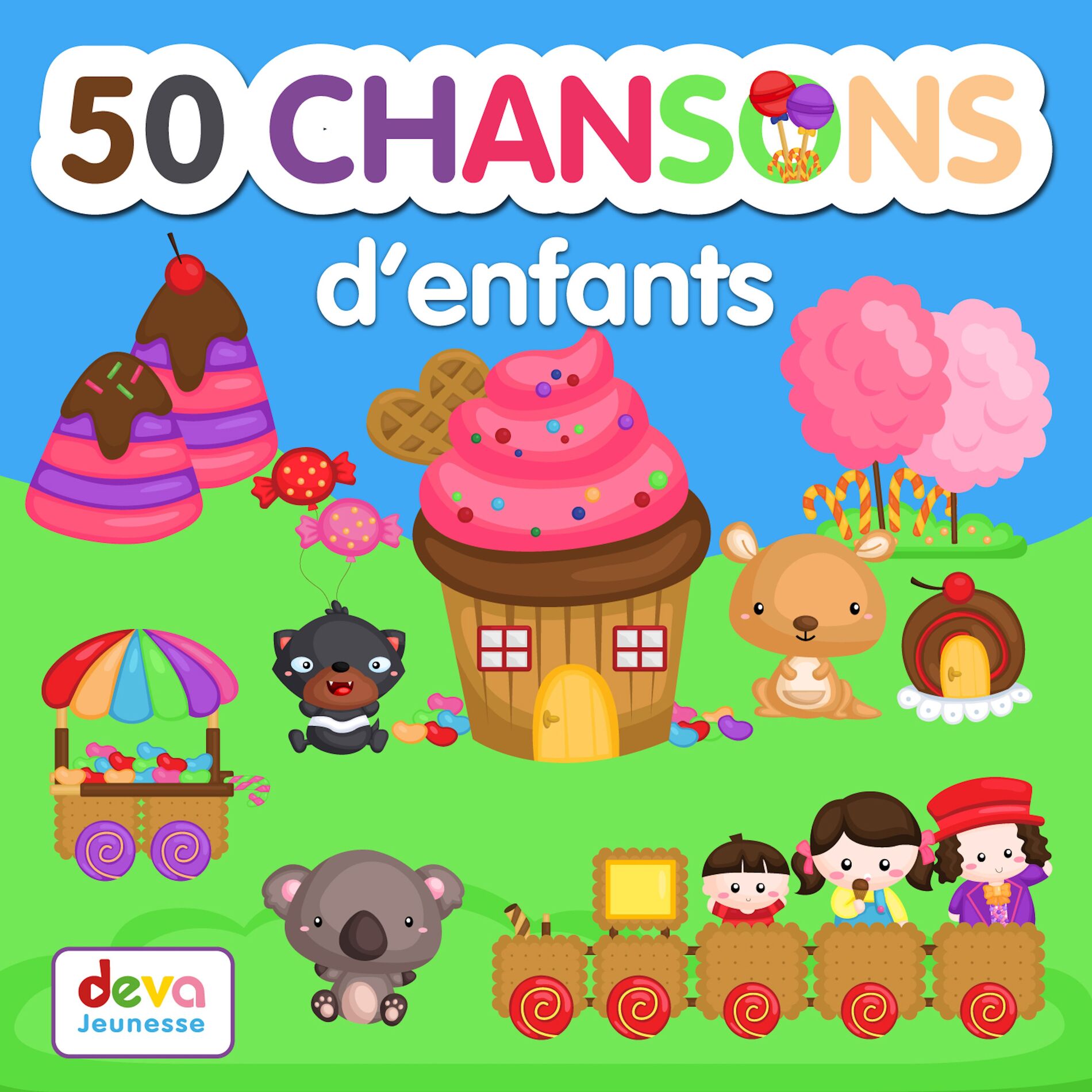 Album cover of 50 chansons d'enfants