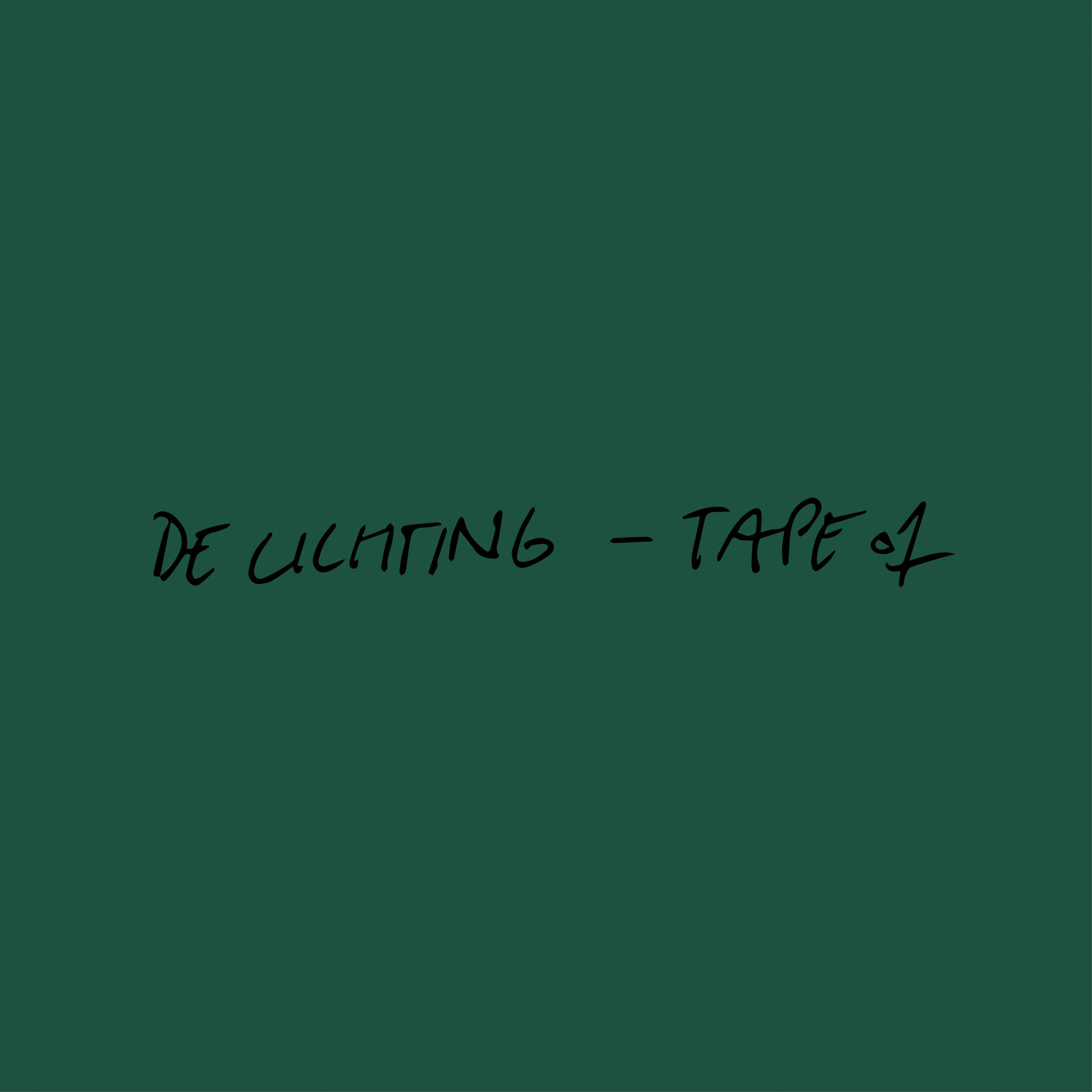 Album cover of De Lichting presents Tape 01 (feat. Keyeke)