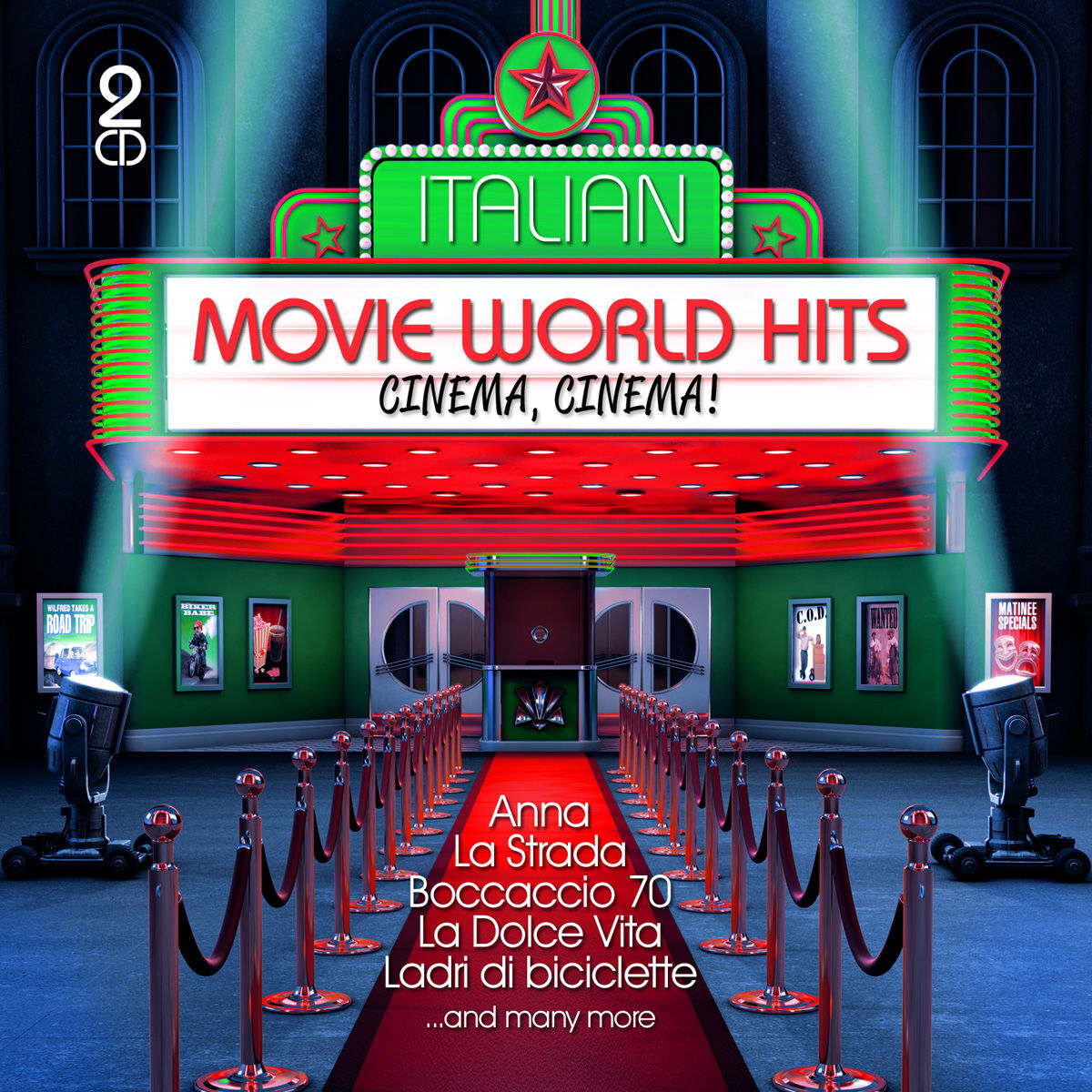 Album cover of Various Artists - Italian Movie World Hits (MP3 Album)