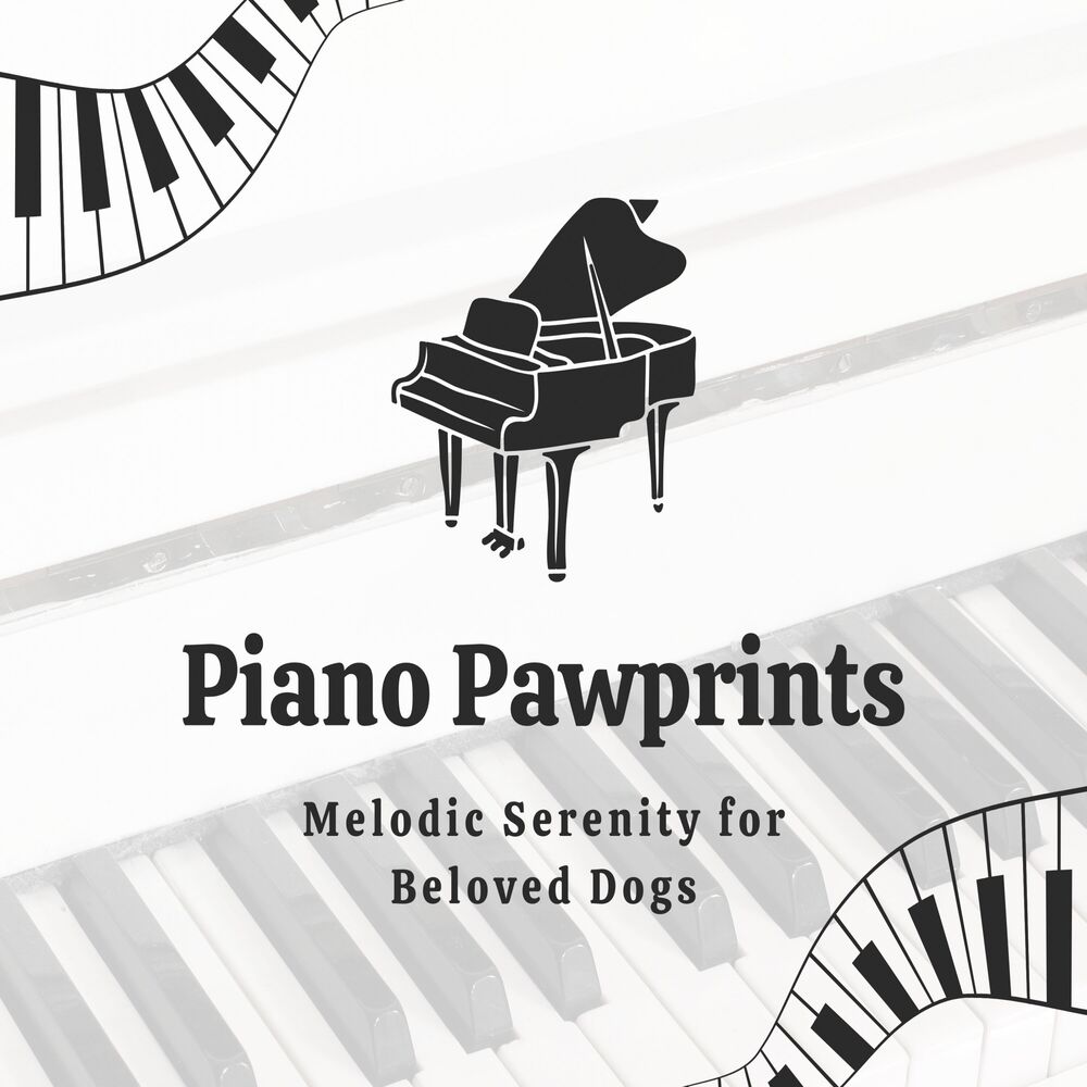 Picture of Piano Pawprints: Melodic Serenity for Beloved Dogs