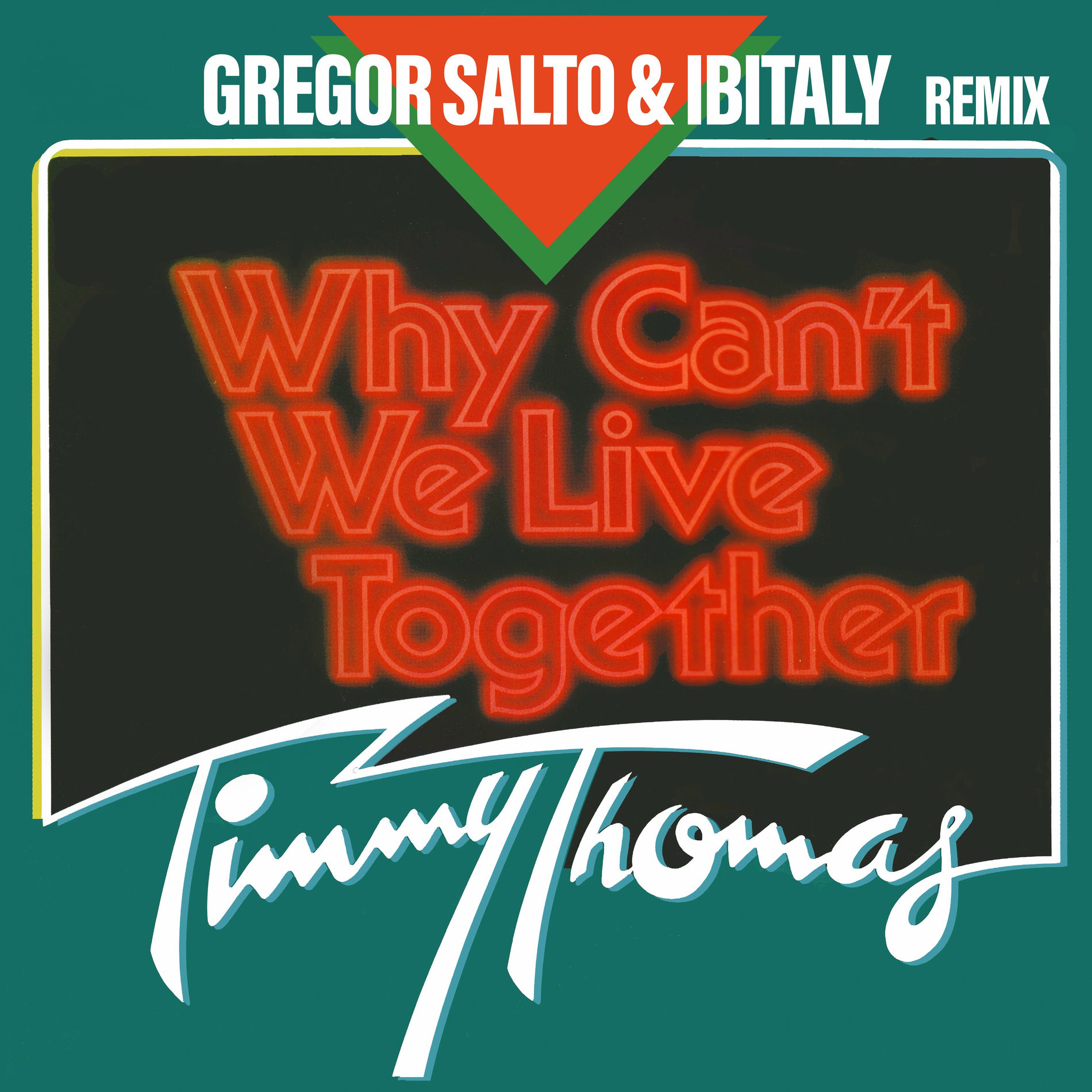 Album cover of Why Can't We Live Together (Gregor Salto & Ibitaly Remix)