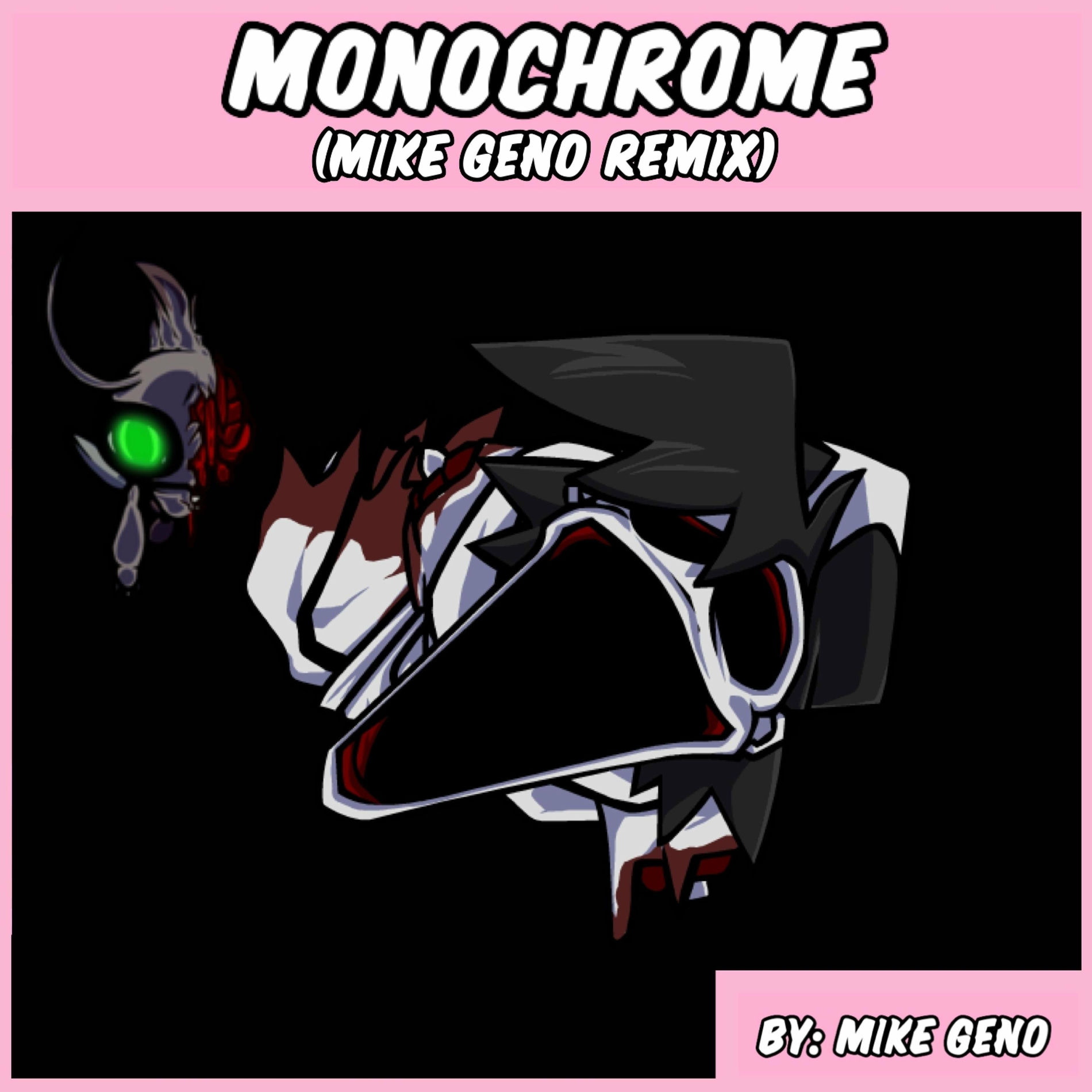 Album cover of Friday Night Funkin': Lullaby Mod - Monochrome (Mike Geno Remix)