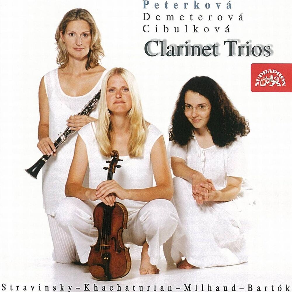 Picture of Bartók, Khachaturian, Milhaud, Stravinsky: Clarinet Trios