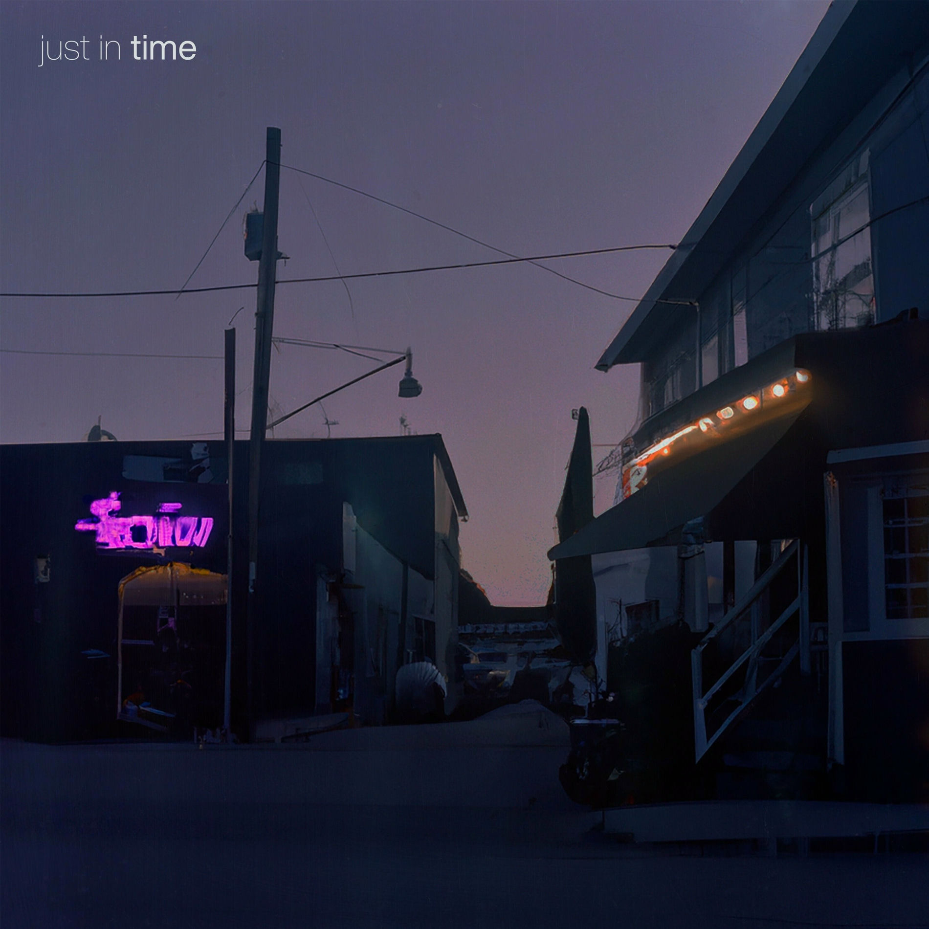 Album cover of just in time