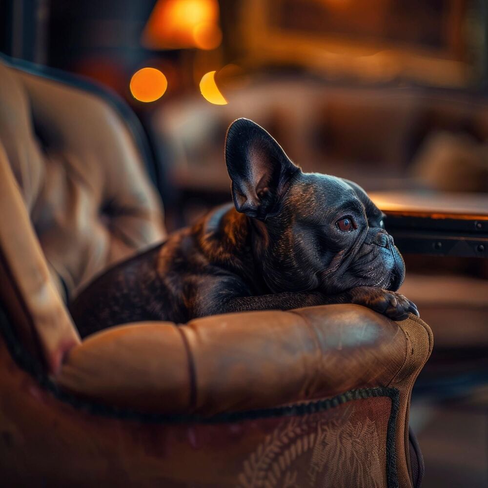 Picture of Dogs with Anxiety: Puppy Go to Sleep at Night