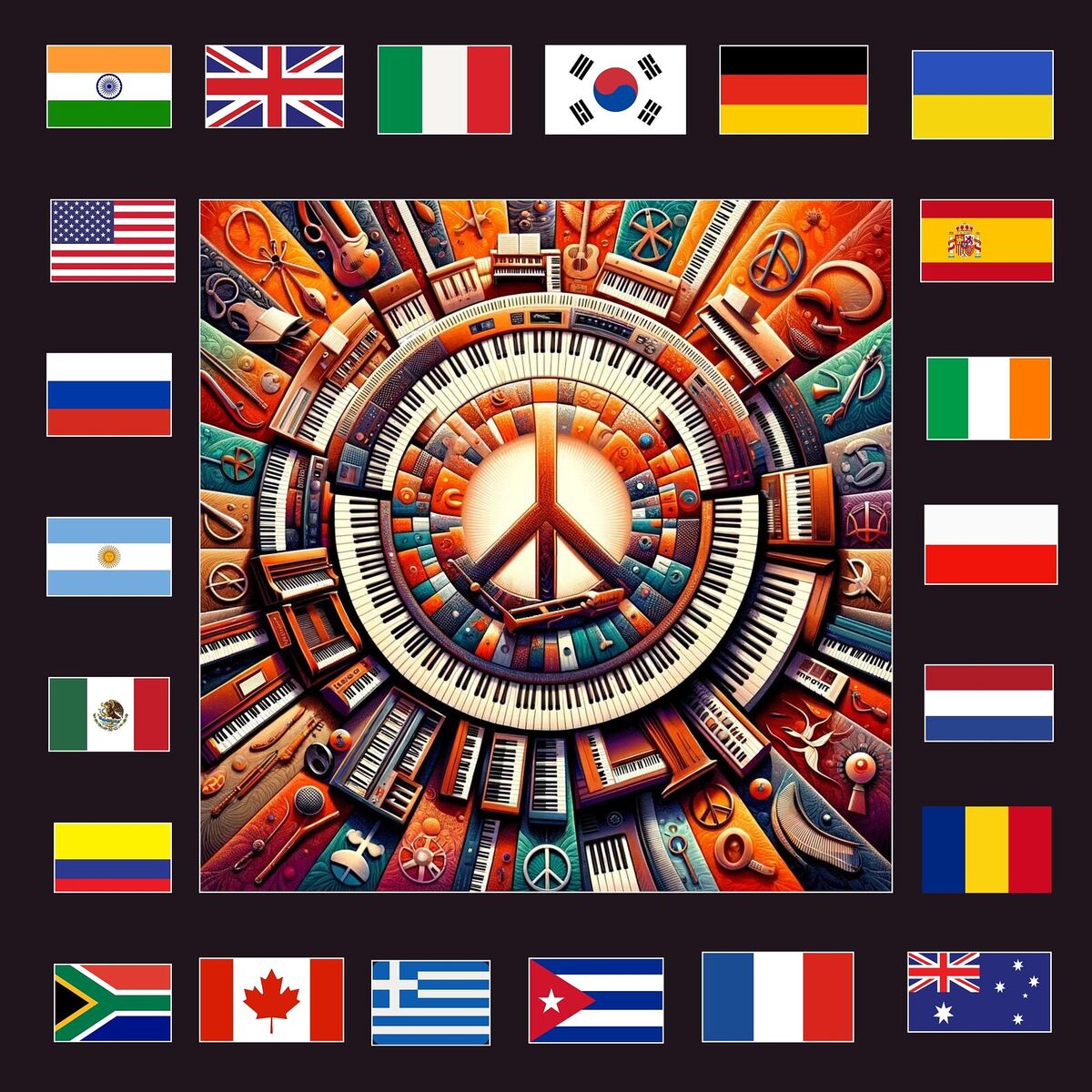 Album cover of Keys for Peace (Deluxe Edition)