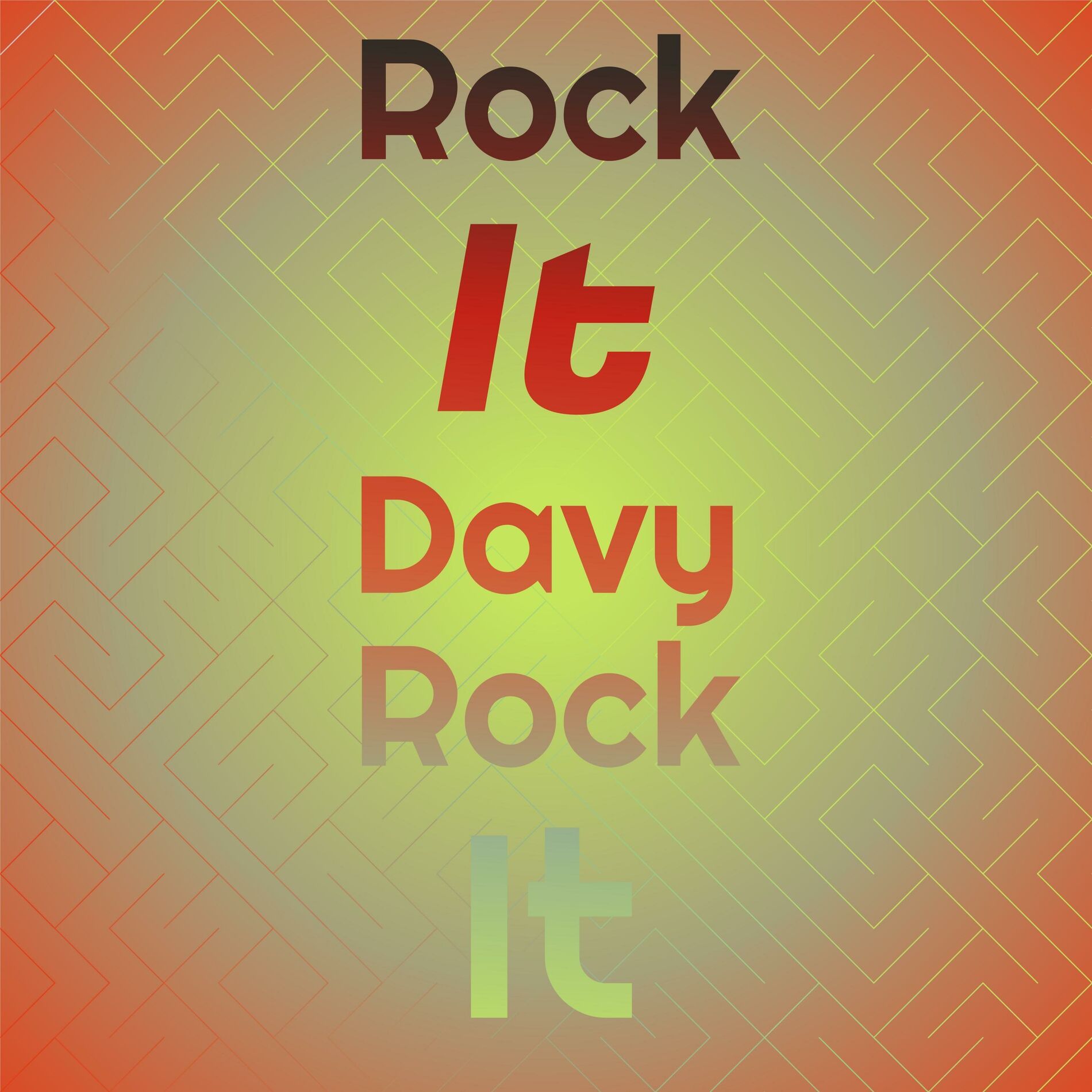 Album cover of Rock It Davy Rock It