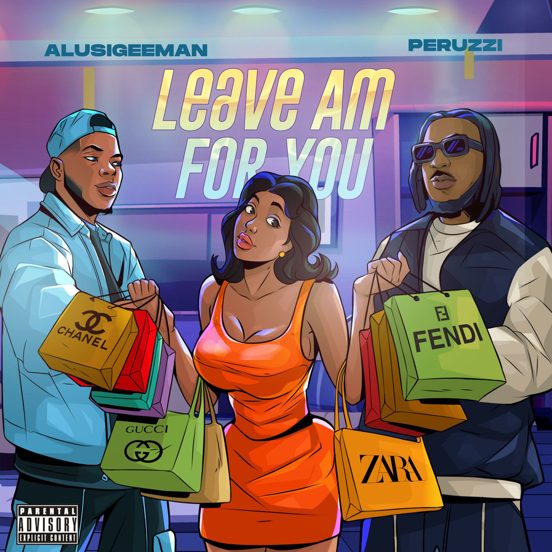 Album cover of Leave Am For You (feat. Peruzzi)