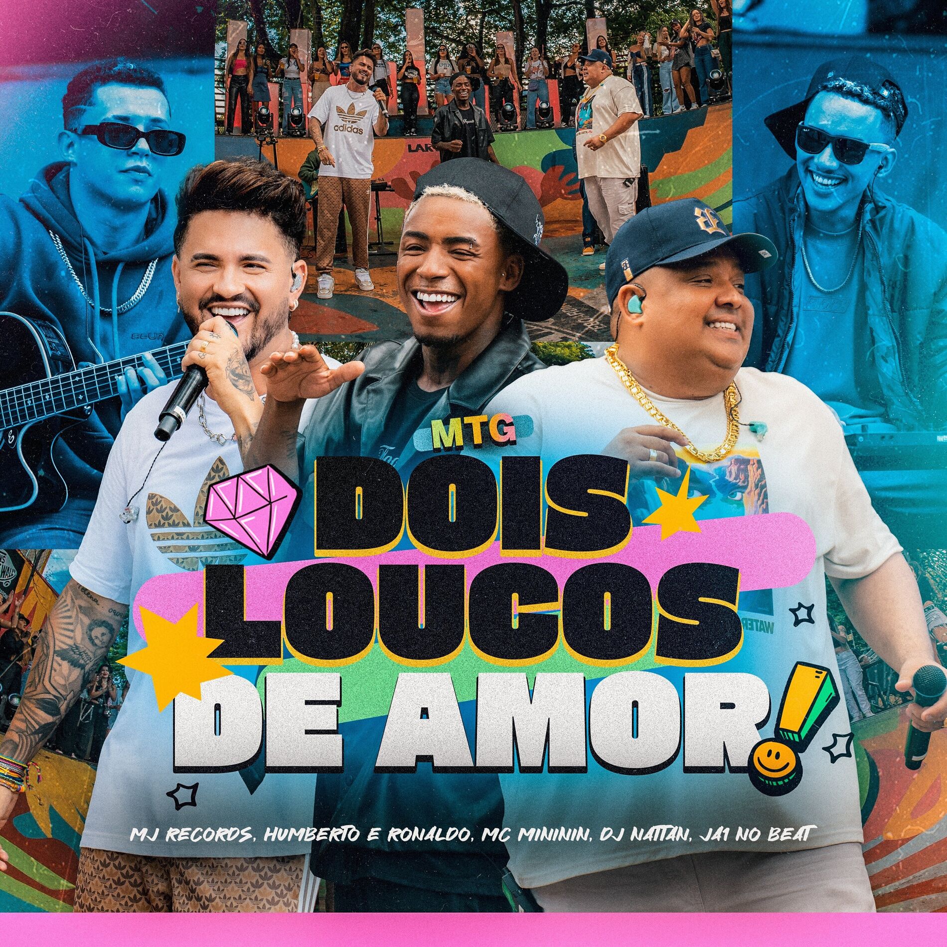 Album cover of Mtg Dois Loucos de Amor (Live)