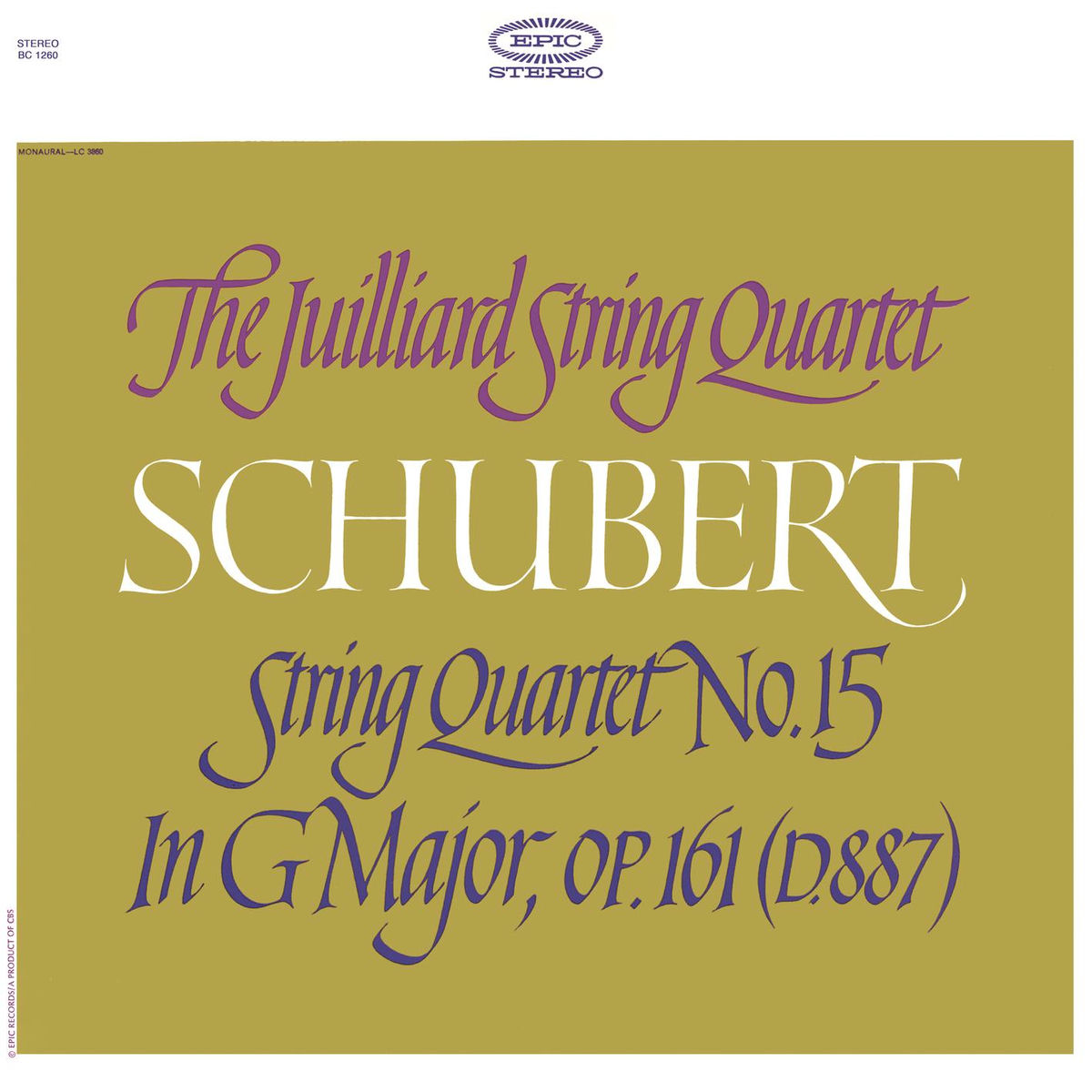Album cover of Schubert: String Quartet No. 15 in G Major, Op. 161 (Remastered)