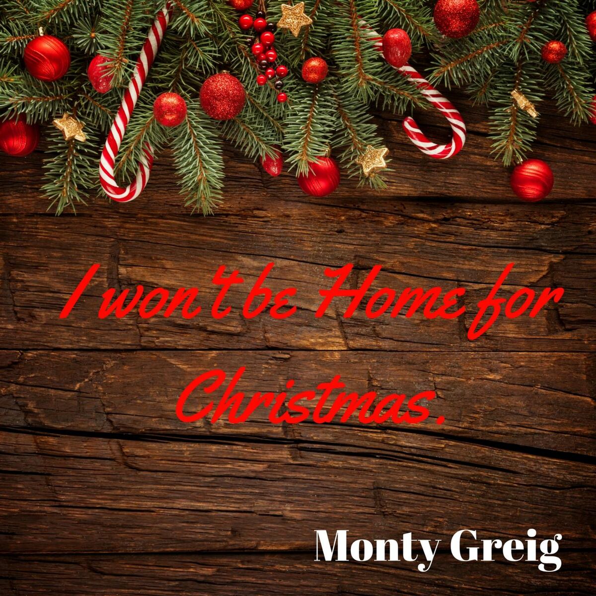 Album cover of I Won't Be Home for Christmas