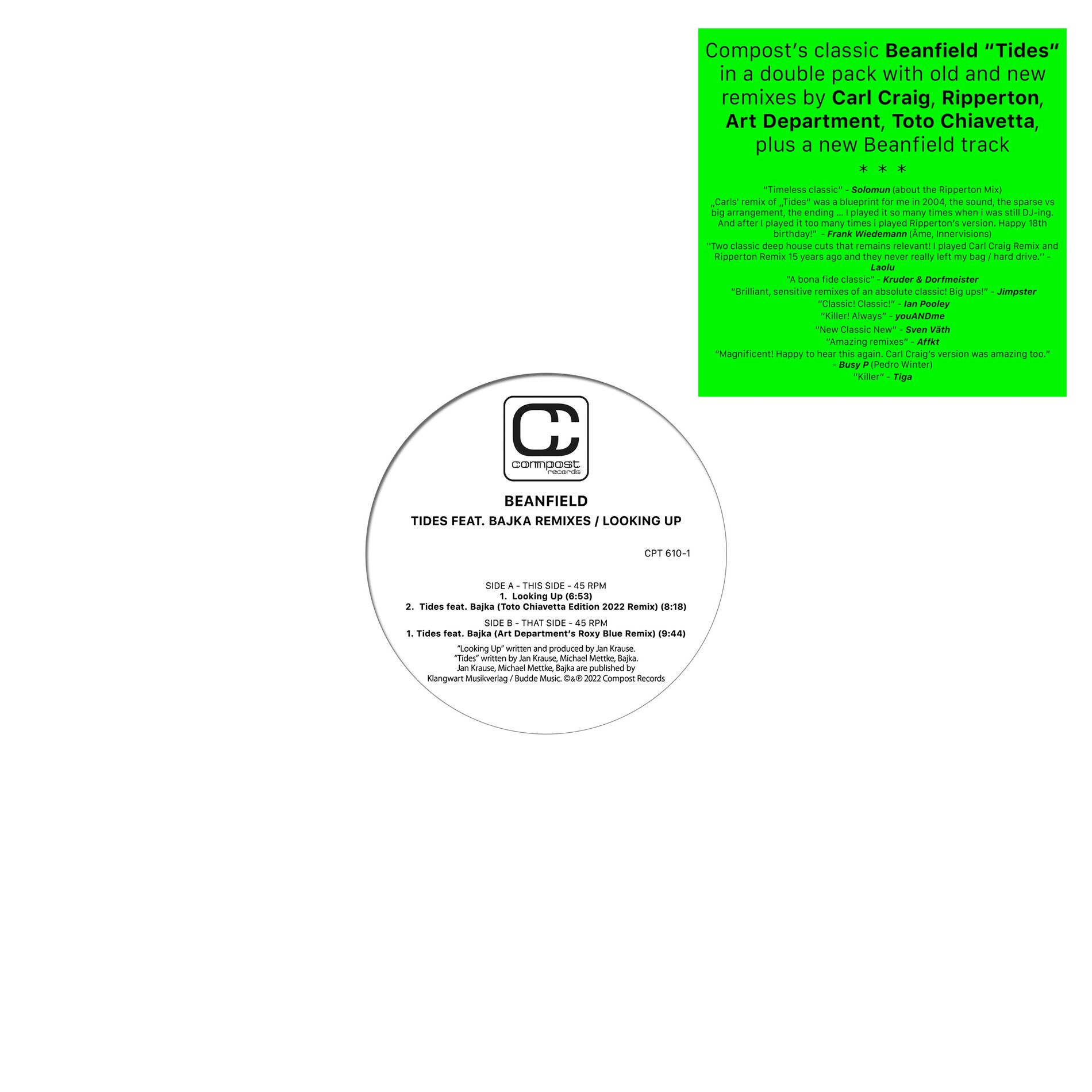 Album cover of Tides Remixes / Looking Up