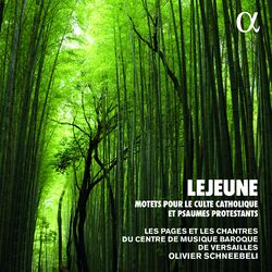 Cover of Lejeune: Motets pour le culte catholique et psaumes protestants (Alpha Collection)