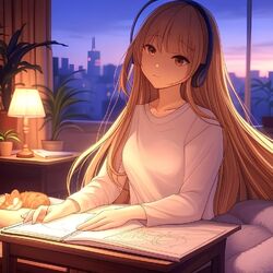 Cover of Cloudy afternoon and a headset