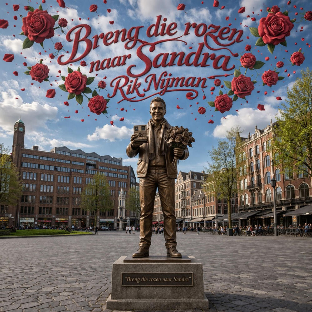 Albumhoes van Breng die rozen naar Sandra — Rik Nijman