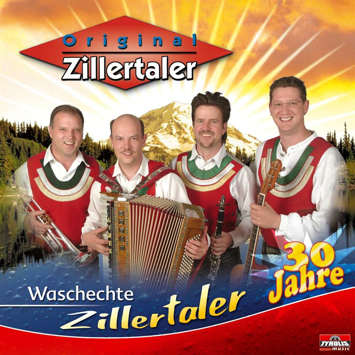 Album cover of Waschechte Zillertaler