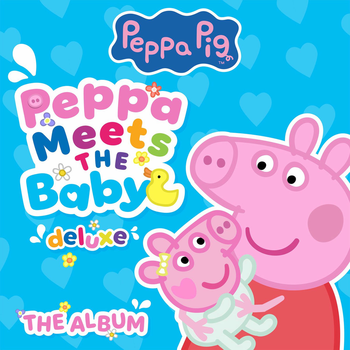 Album cover of Peppa Meets the Baby: The Deluxe Album