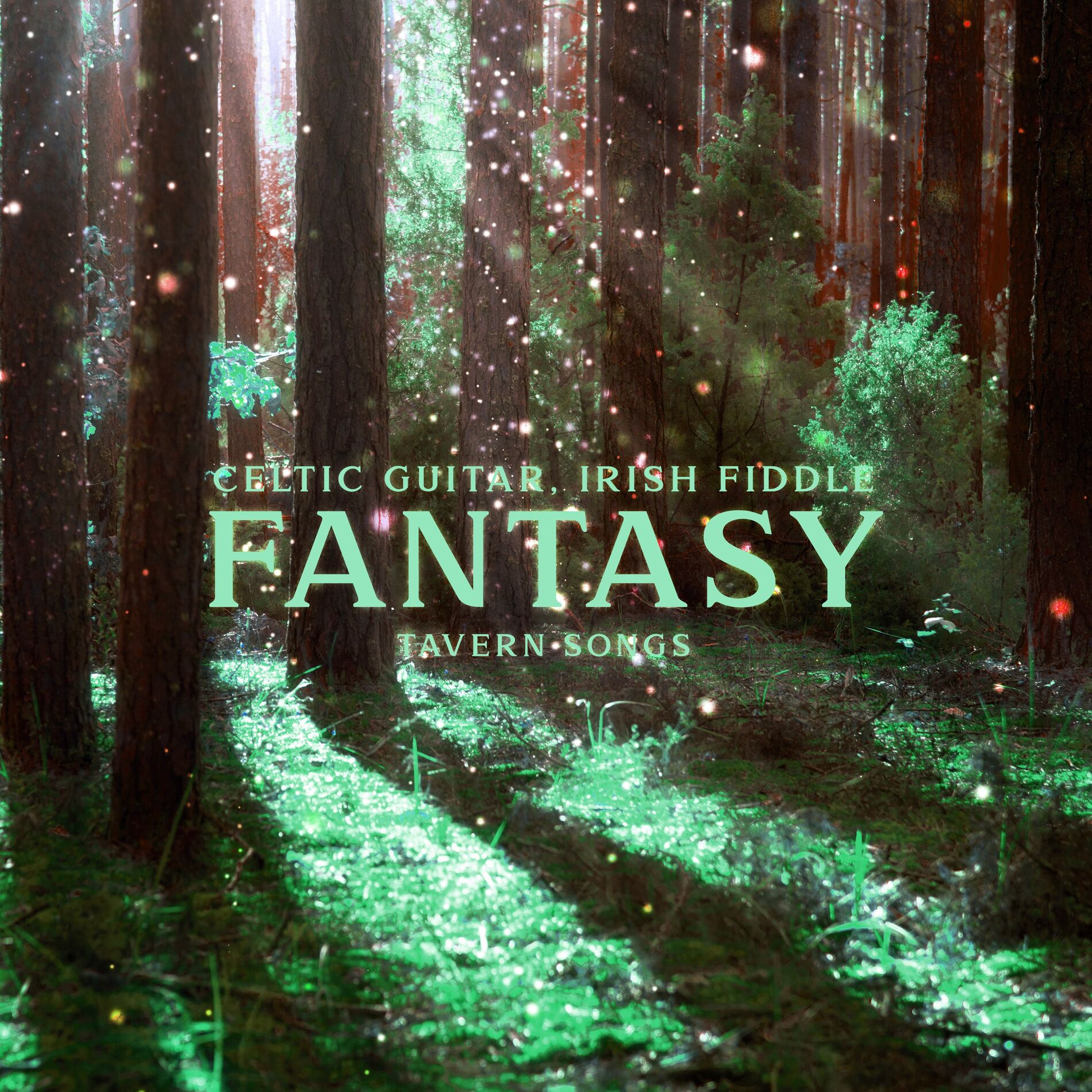 Album cover of Celtic Guitar, Irish Fiddle: Fantasy Tavern Songs for Dancing with a Roguelike Vibe