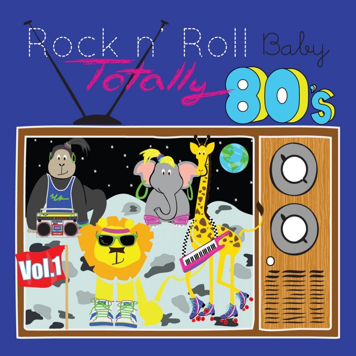 Album cover of Totally 80's Lullaby Arrangements, Vol. 1