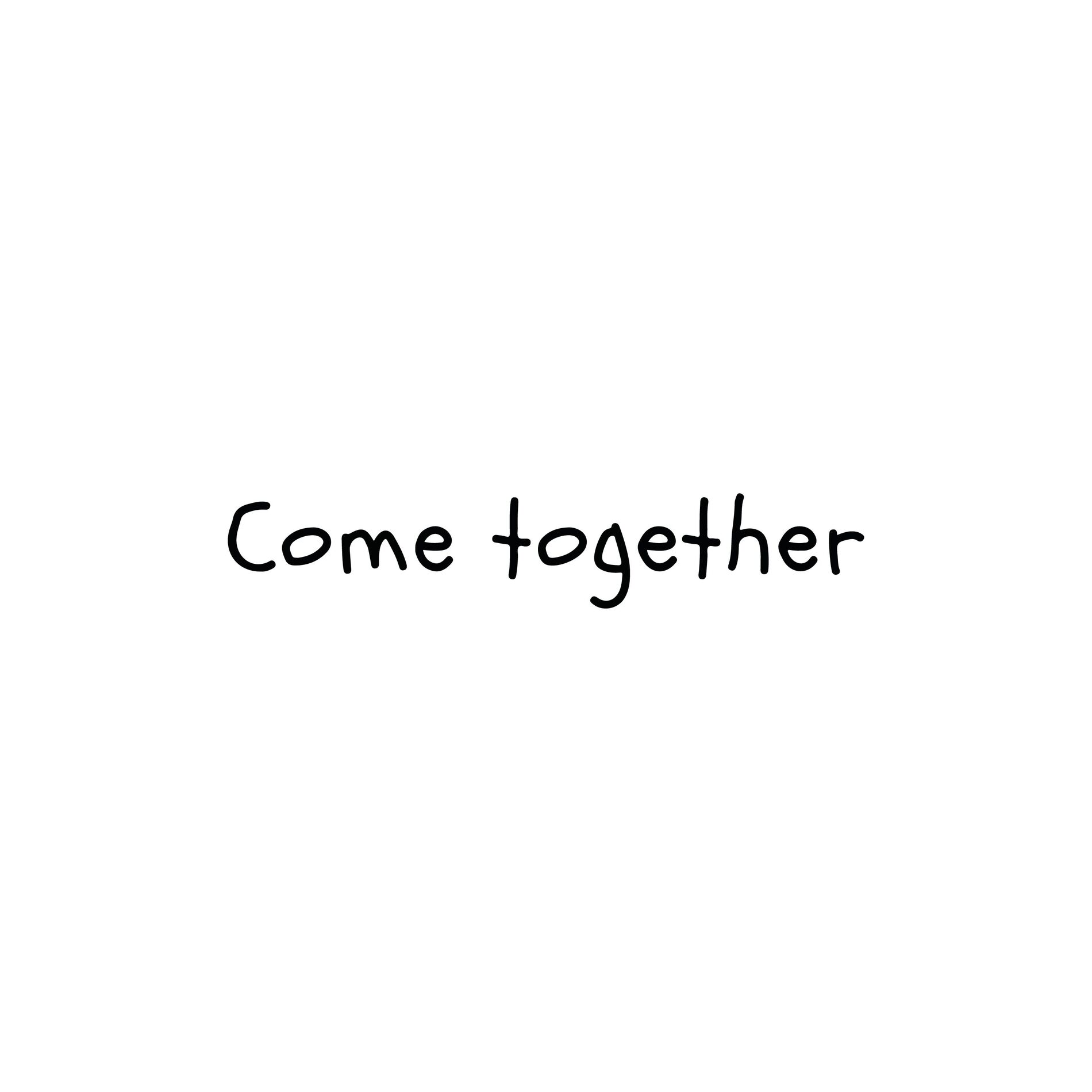Album cover of Come together